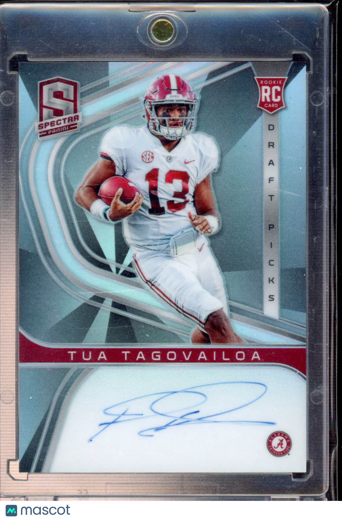 2020 Spectra Draft Picks Tua Tagovailoa Auto RC