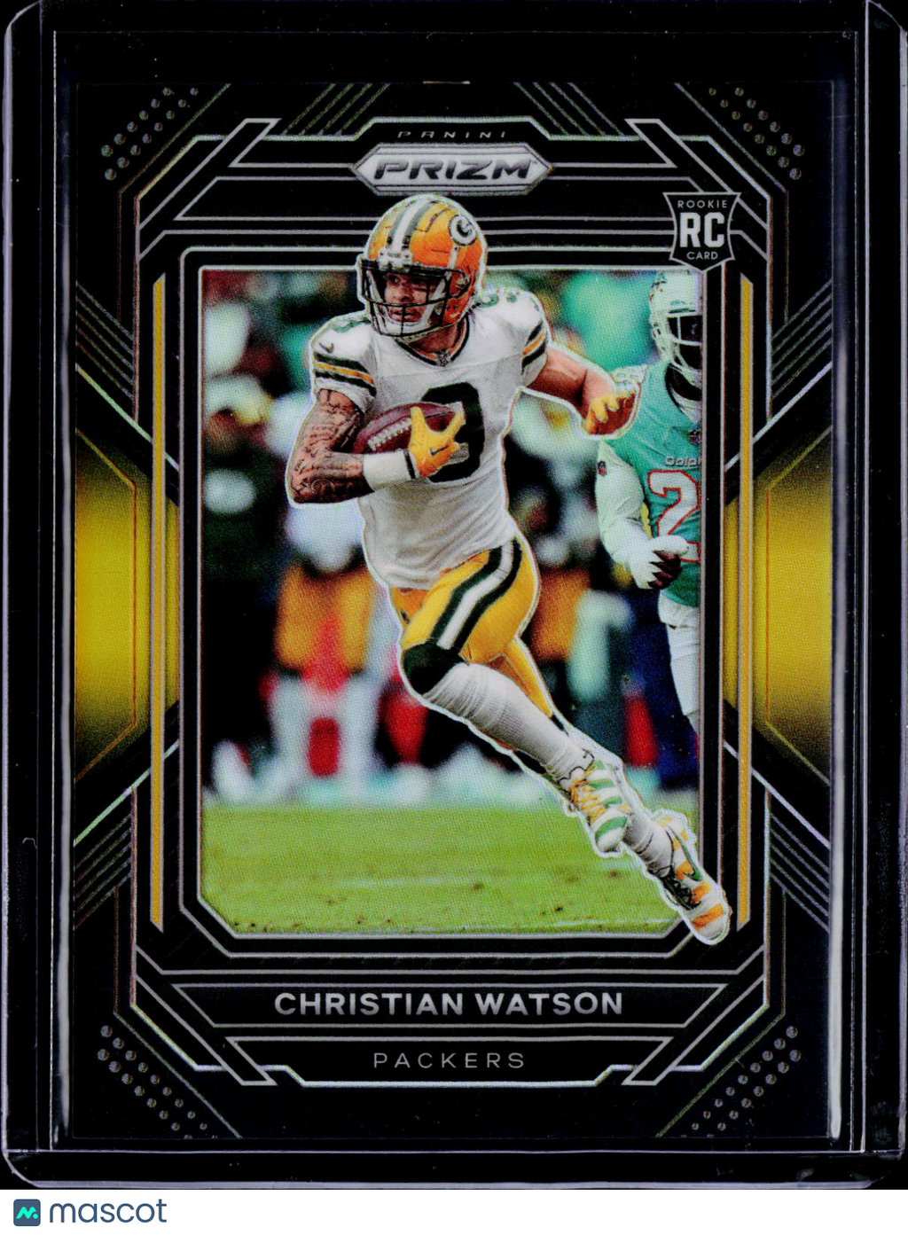 2023 Prizm Black Christian Watson Gold 04/10 RC