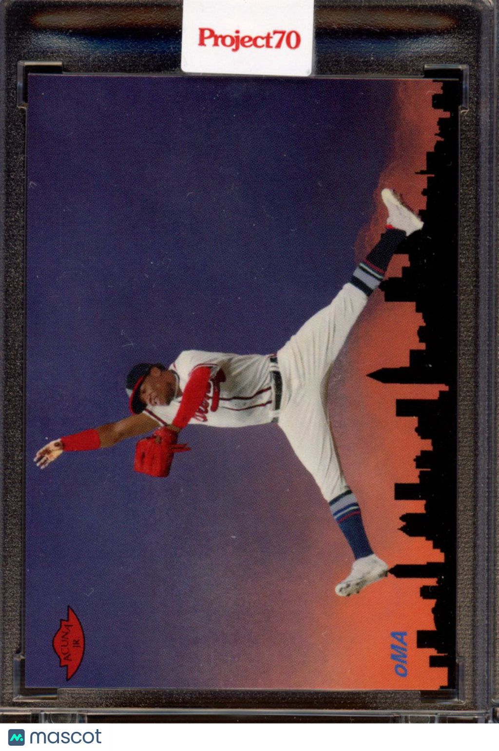 2021 Topps Project 70 Ronald Acuna Jr. Oldmanalan 929