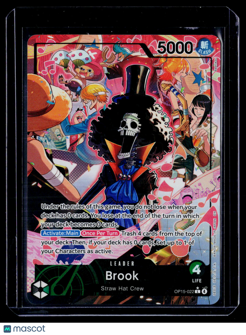 One Piece Brook Alternate Leader OP15-022