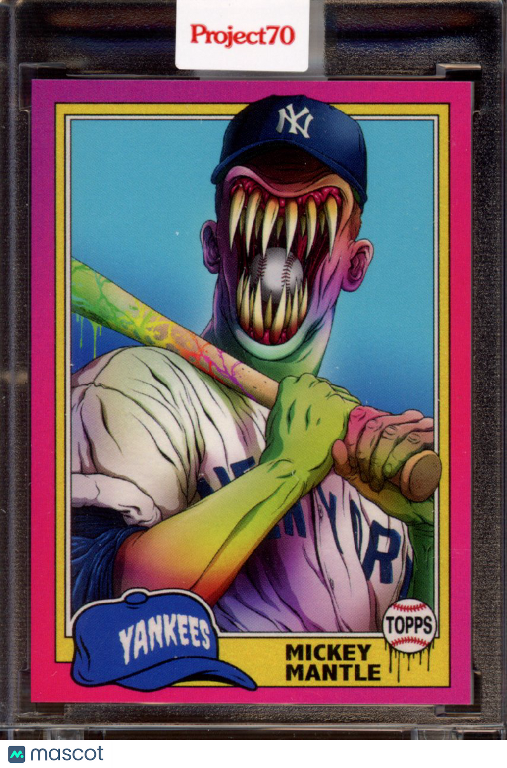 2021 Topps Project 70 Mickey Mantle Alex Pardee 935