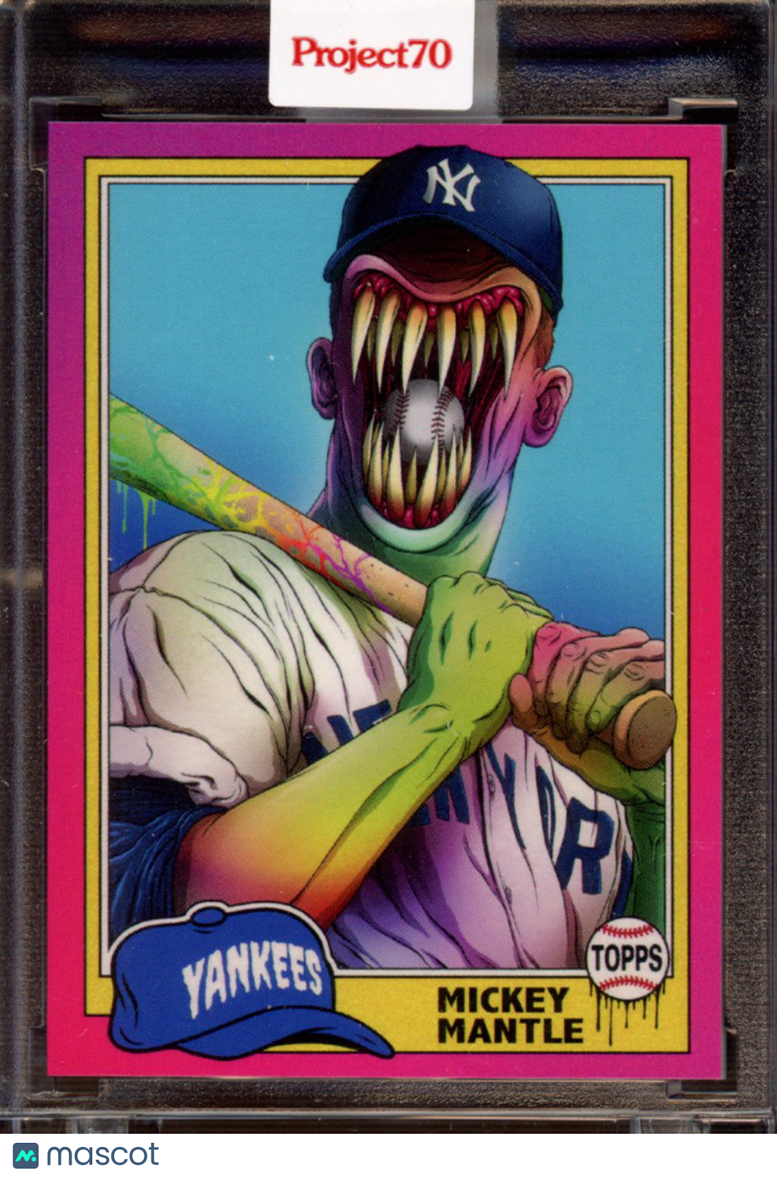 2021 Topps Project 70 Mickey Mantle Alex Pardee 935