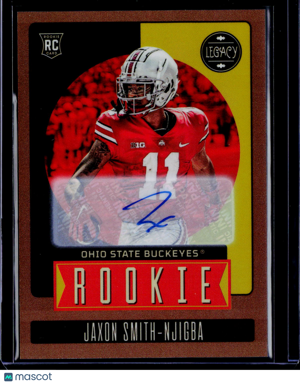 2023 Panini Legacy Jaxon Smith-Njigba Bronze Rookie Auto 44/100 RC