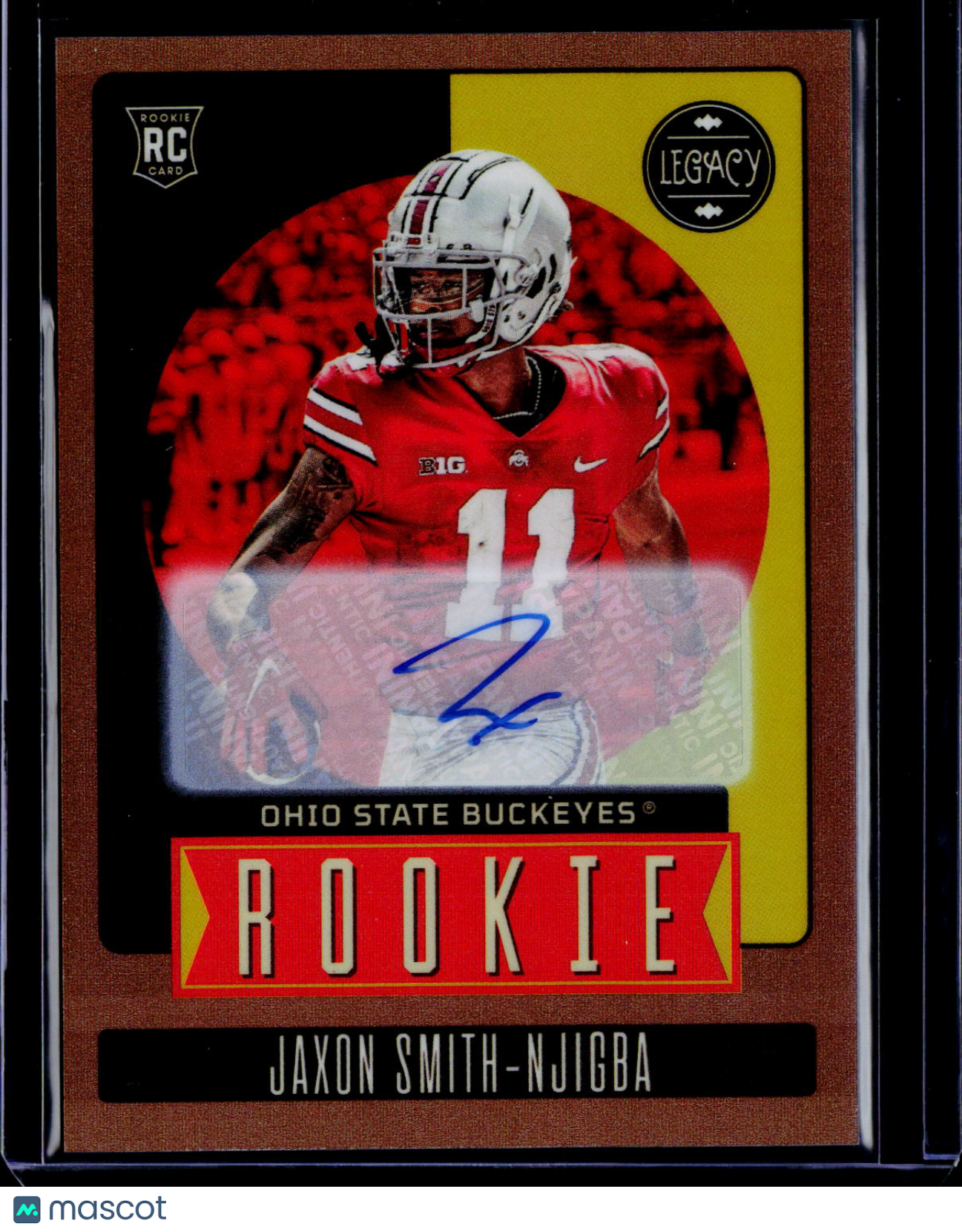 2023 Panini Legacy Jaxon Smith-Njigba Bronze Rookie Auto 44/100 RC