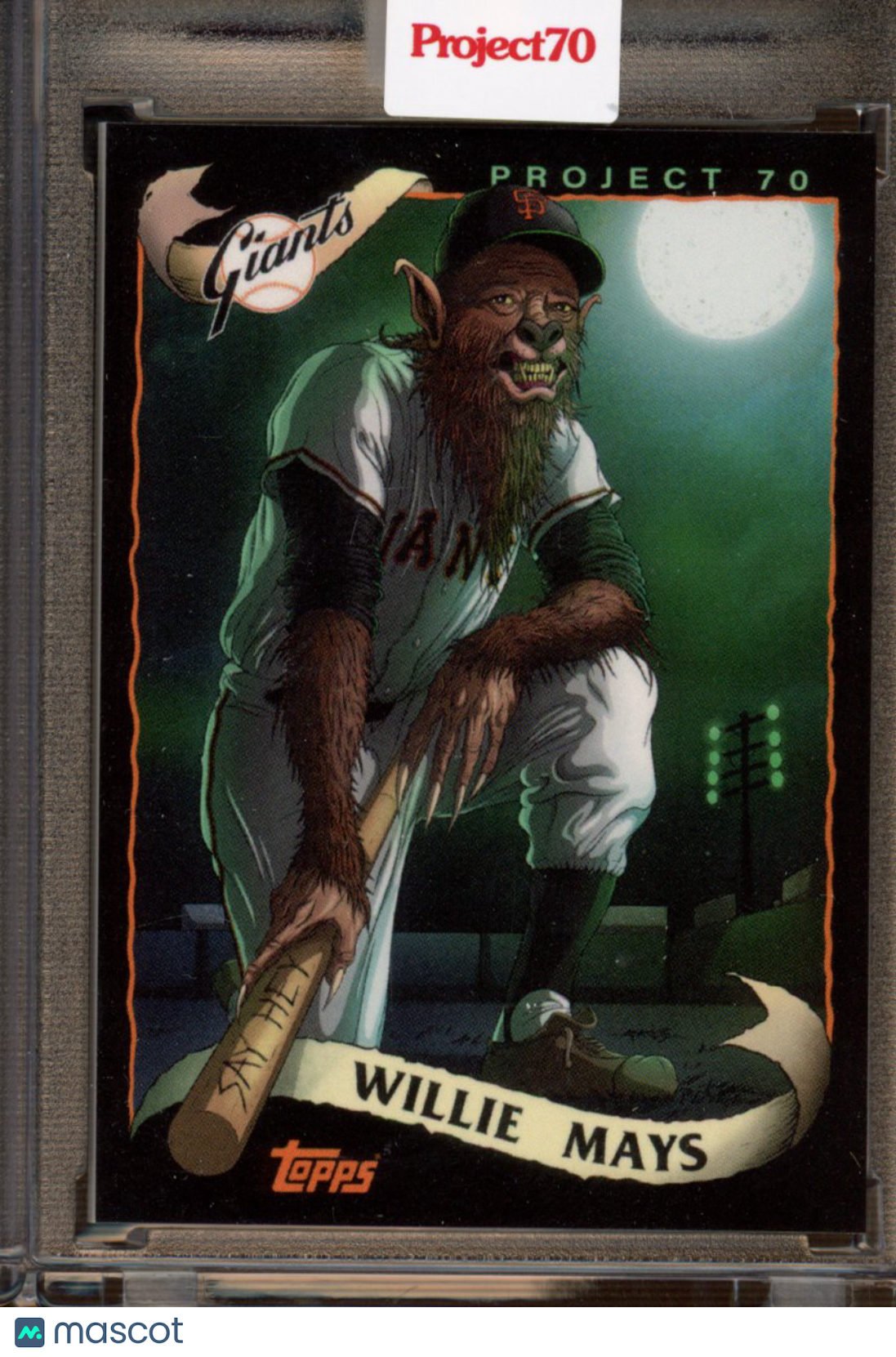 2021 Topps Project 70 Willie Mays Alex Pardee 176