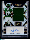 2022 Select Garrett Wilson Rookie Patch Auto RPA 39/99 RC