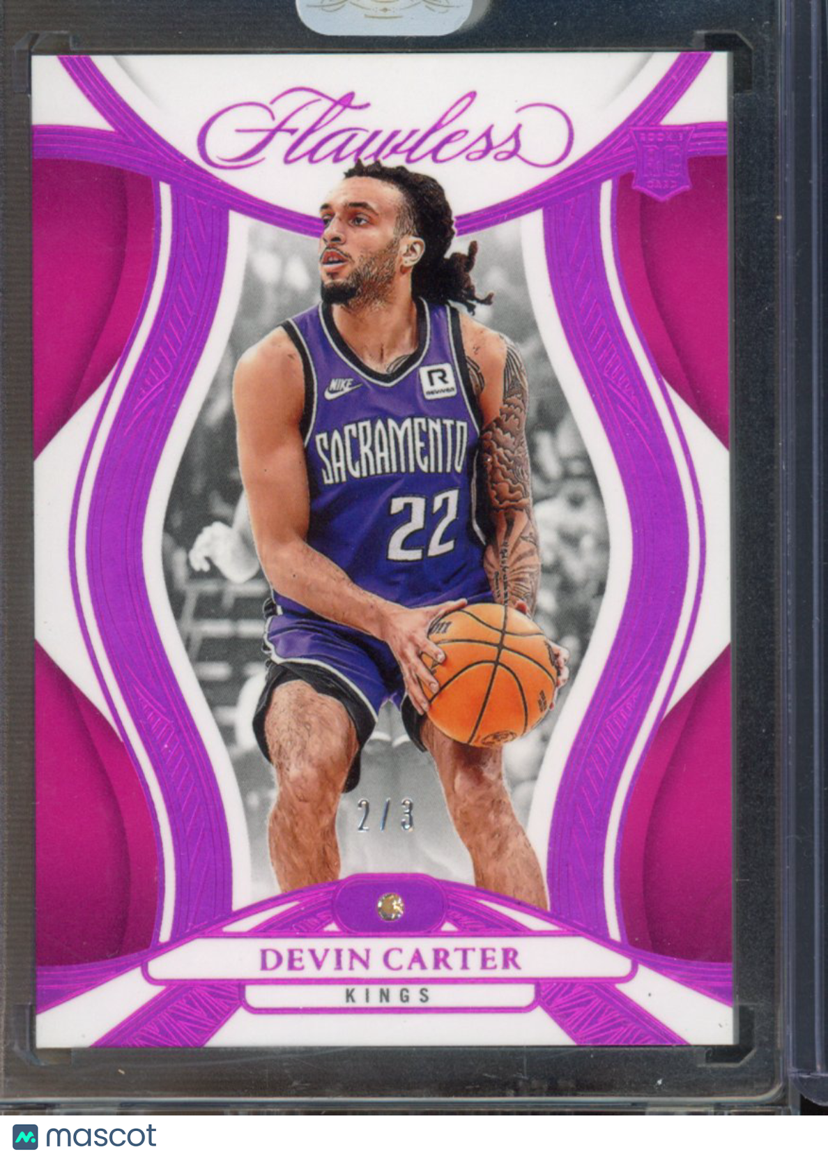 2024 Flawless Devin Carter Gem Pink 2/3 RC