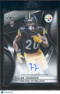 2025 Topps Chrome Black Kaleb Johnson Rookie Auto RC