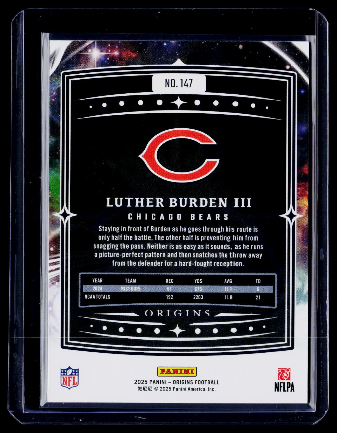 2025 Origins Luther Burden III Rookie Blue 48/199 RC