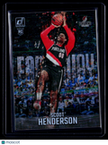 2023-24 Donruss Scoot Henderson Rookie Fade Away SSP Case Hit RC