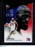 2026 Topps Now LeBron James Year 24 Philadelphia 76ers 053