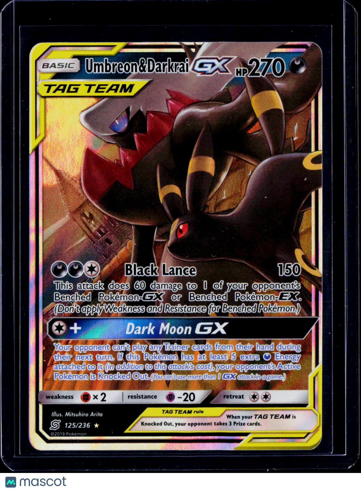 Umbreon & Darkrai GX 125/236