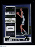 2023-24 Contenders Victor Wembanyama Rookie 1st Round Ticket 108/149 RC