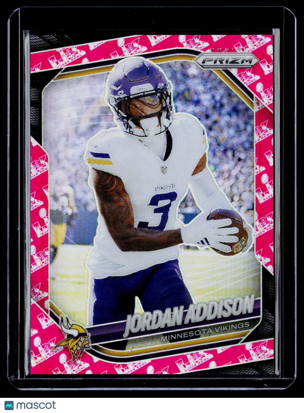 2025 Prizm Jordan Addison Superbowl LX 40/60