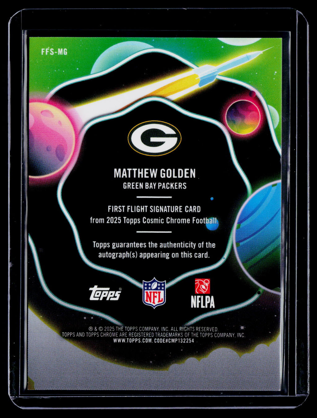 2025 Topps Resurgence Matthew Golden First Flight Rookie Auto 62/99 RC