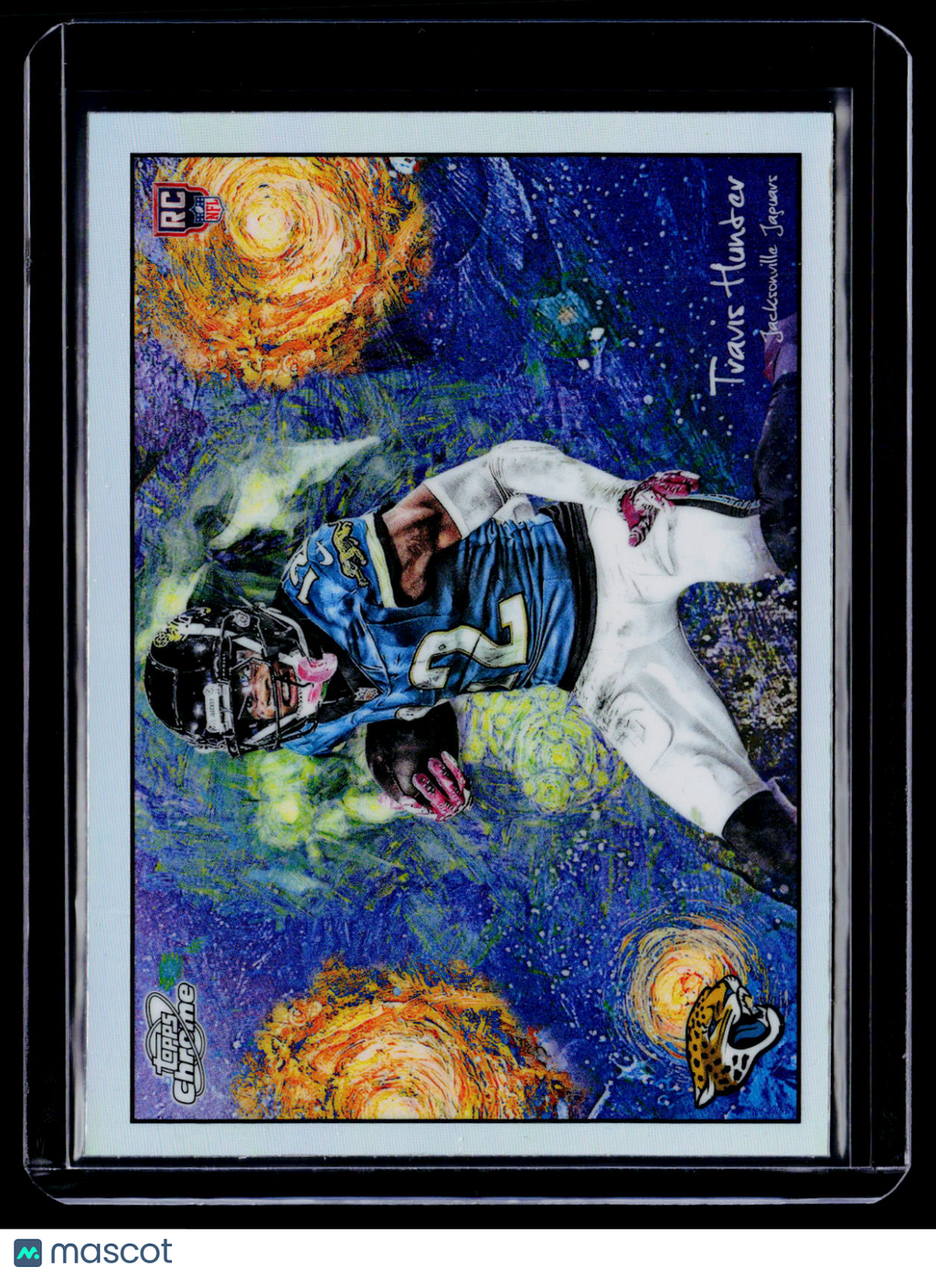 2025 Topps Chrome Cosmic Travis Hunter Rookie Stars in the Night RC
