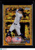 2023 Topps Chrome Gilded Collection Oswaldo Cabrera Rookie 48/50 RC
