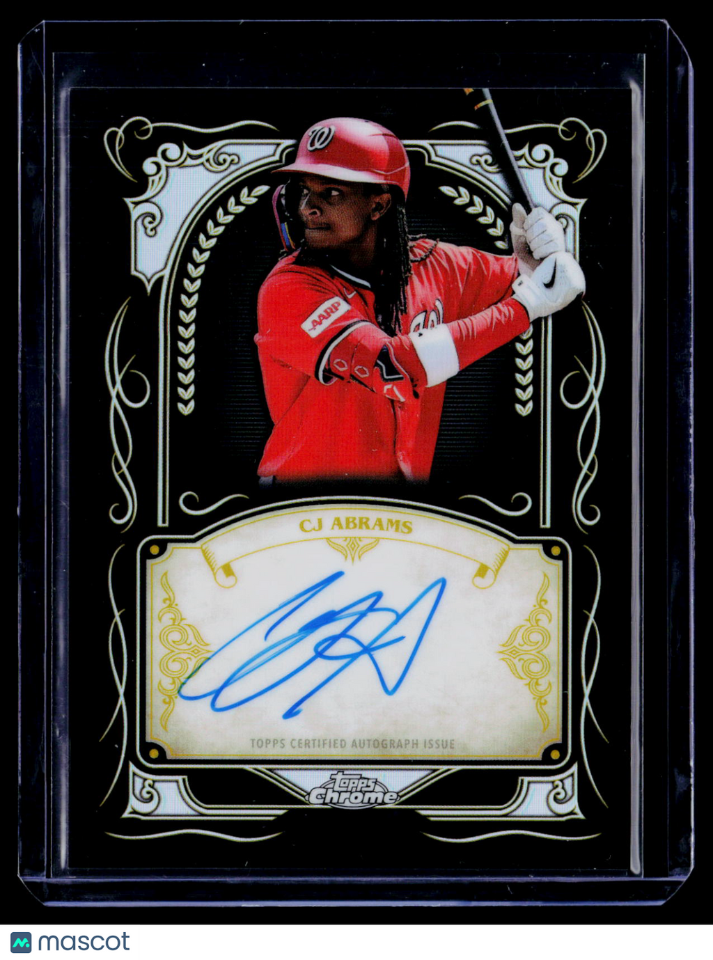 2026 Topps Chrome CJ Abrams Ink Strokes Auto