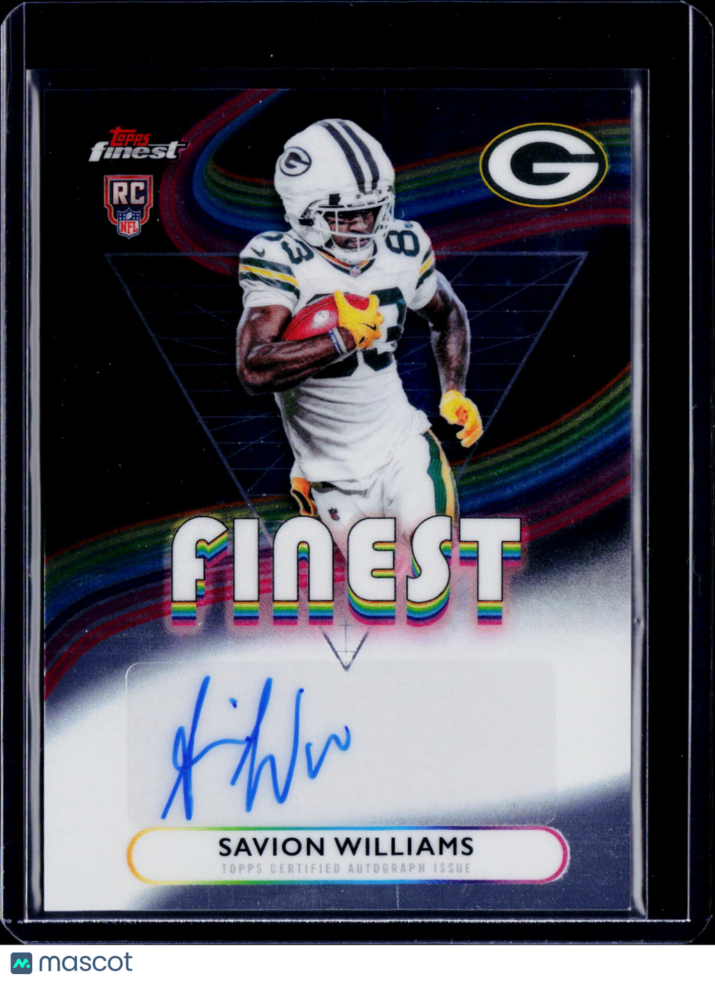 2025 Topps Finest Savion Williams Finest Autographs