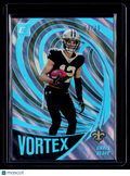 2022 Donruss Chris Olave Gold Vortez 8/10