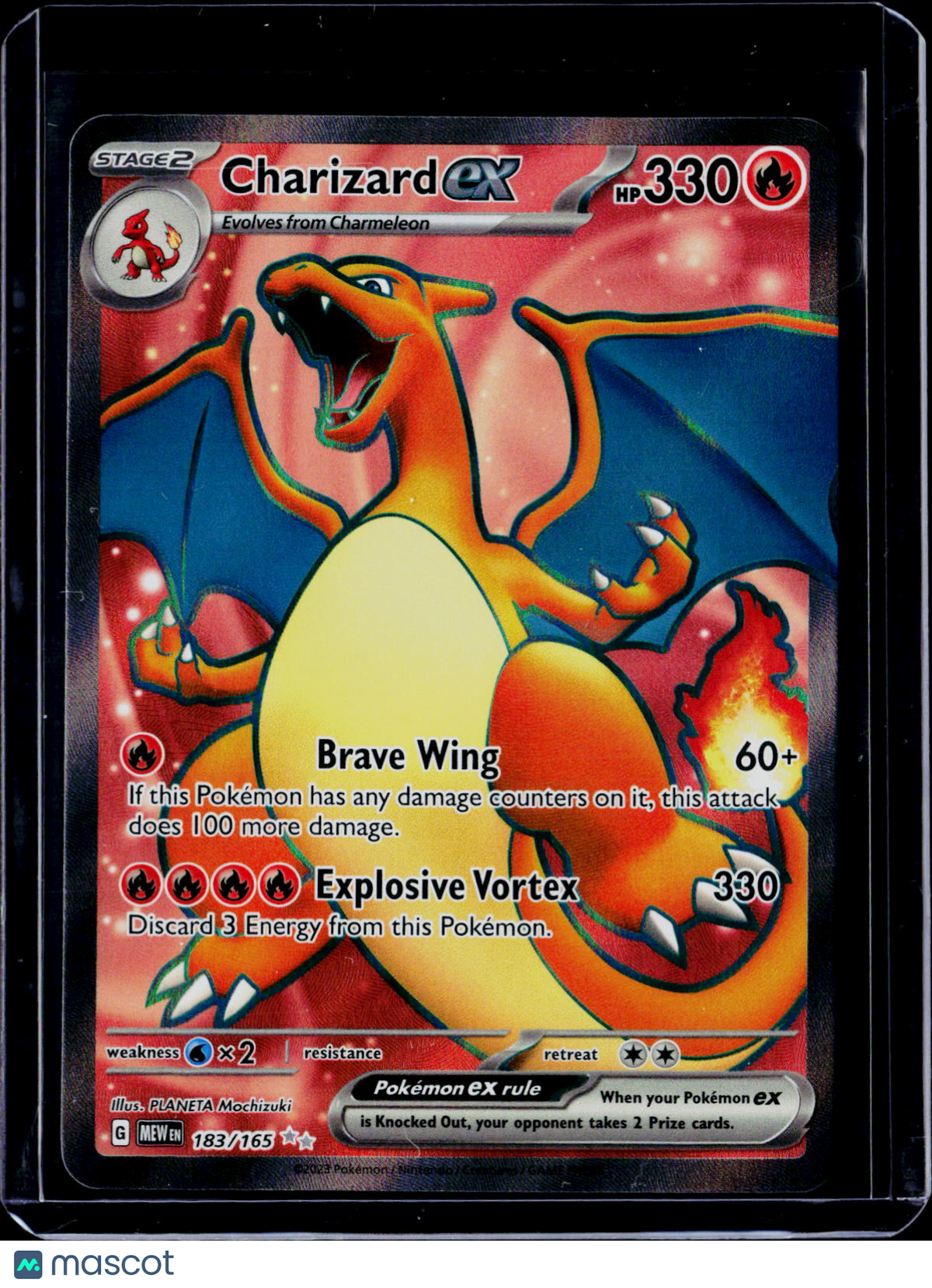 Pokemon Charizard ex 183 165