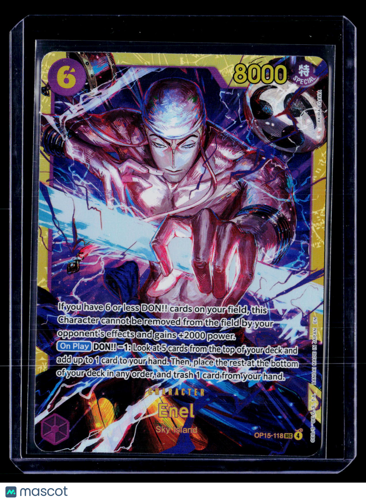 One Piece Enel SEC OP15-118