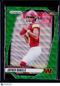 2024 Prizm Jayden Daniels Green Wave