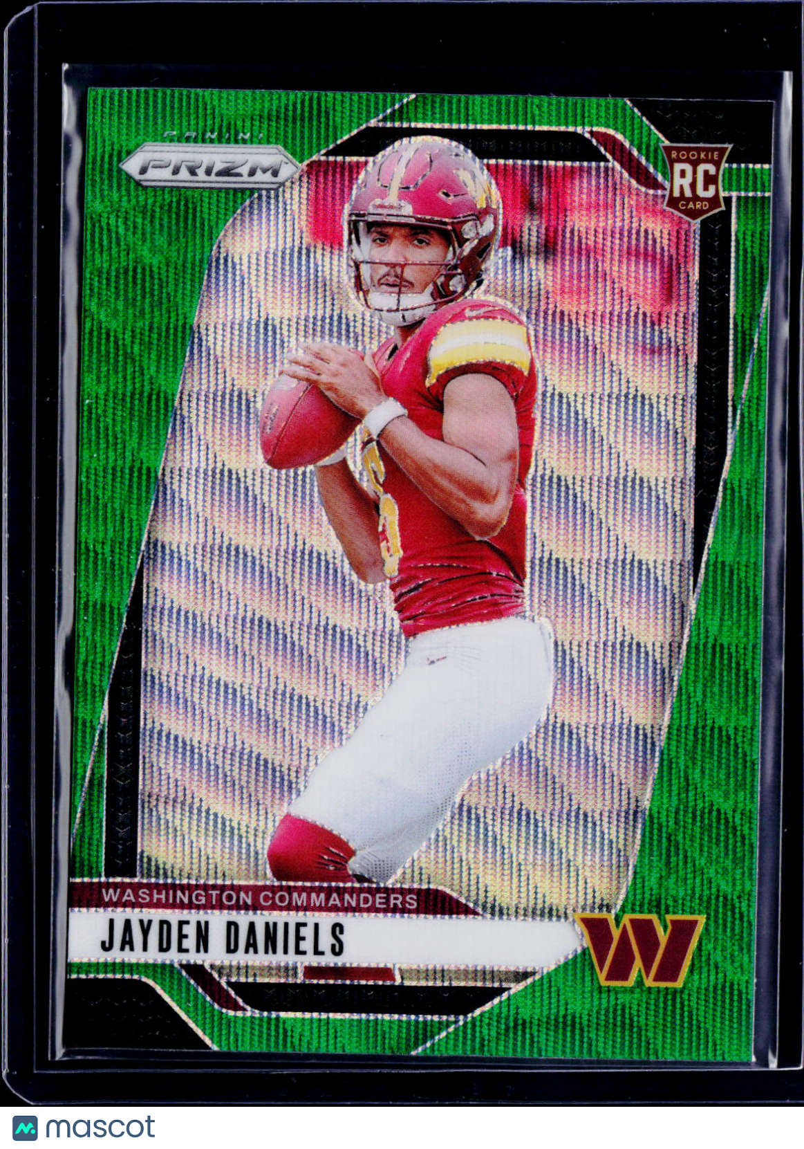 2024 Prizm Jayden Daniels Green Wave