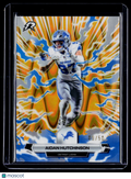 2025 Topps Resurgence Aidan Hutchinson Gold Power Surge 9/50