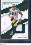 2023 Immaculate Jordan Love Patch 15/23