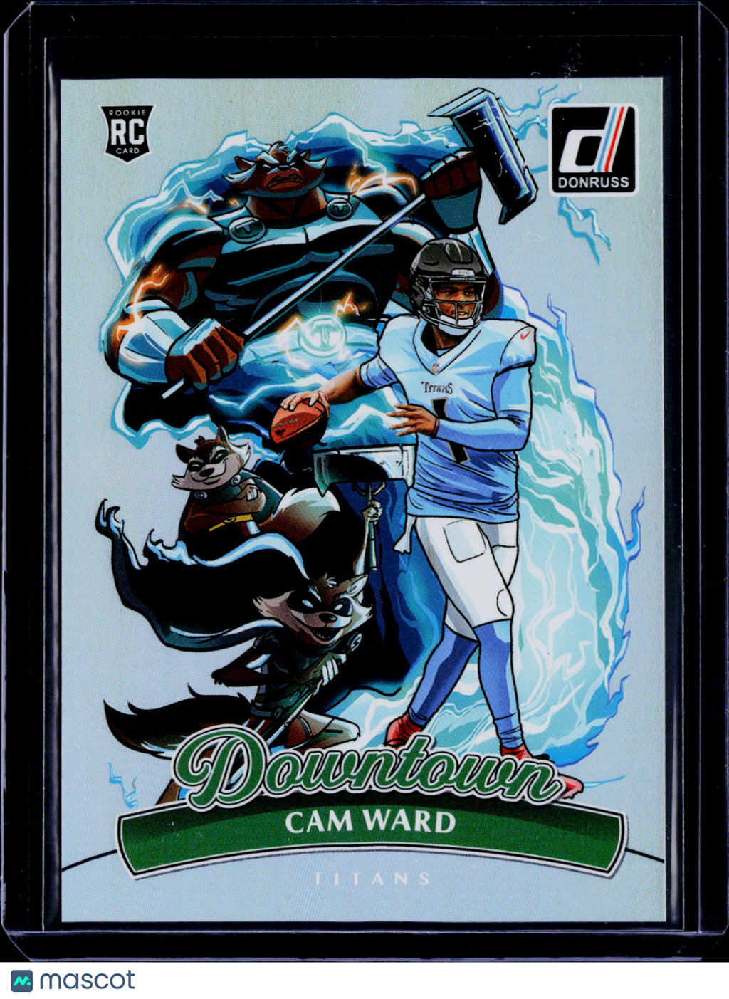 2025 Donruss Cam Ward Downtown RC