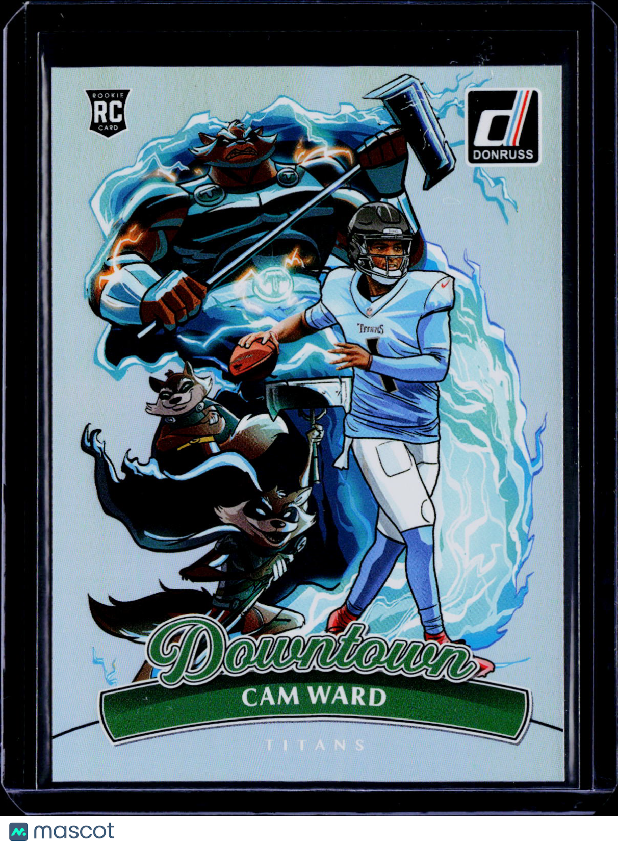 2025 Donruss Cam Ward Downtown RC