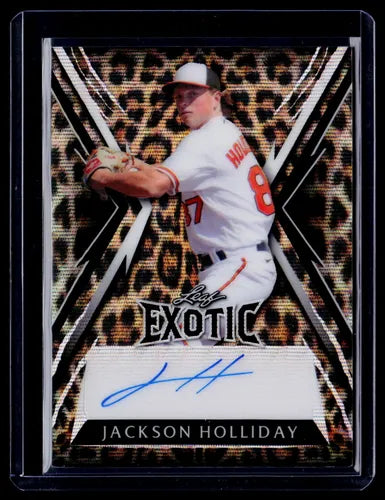 2023 Leaf Exotic Jackson Holliday Auto 1/1