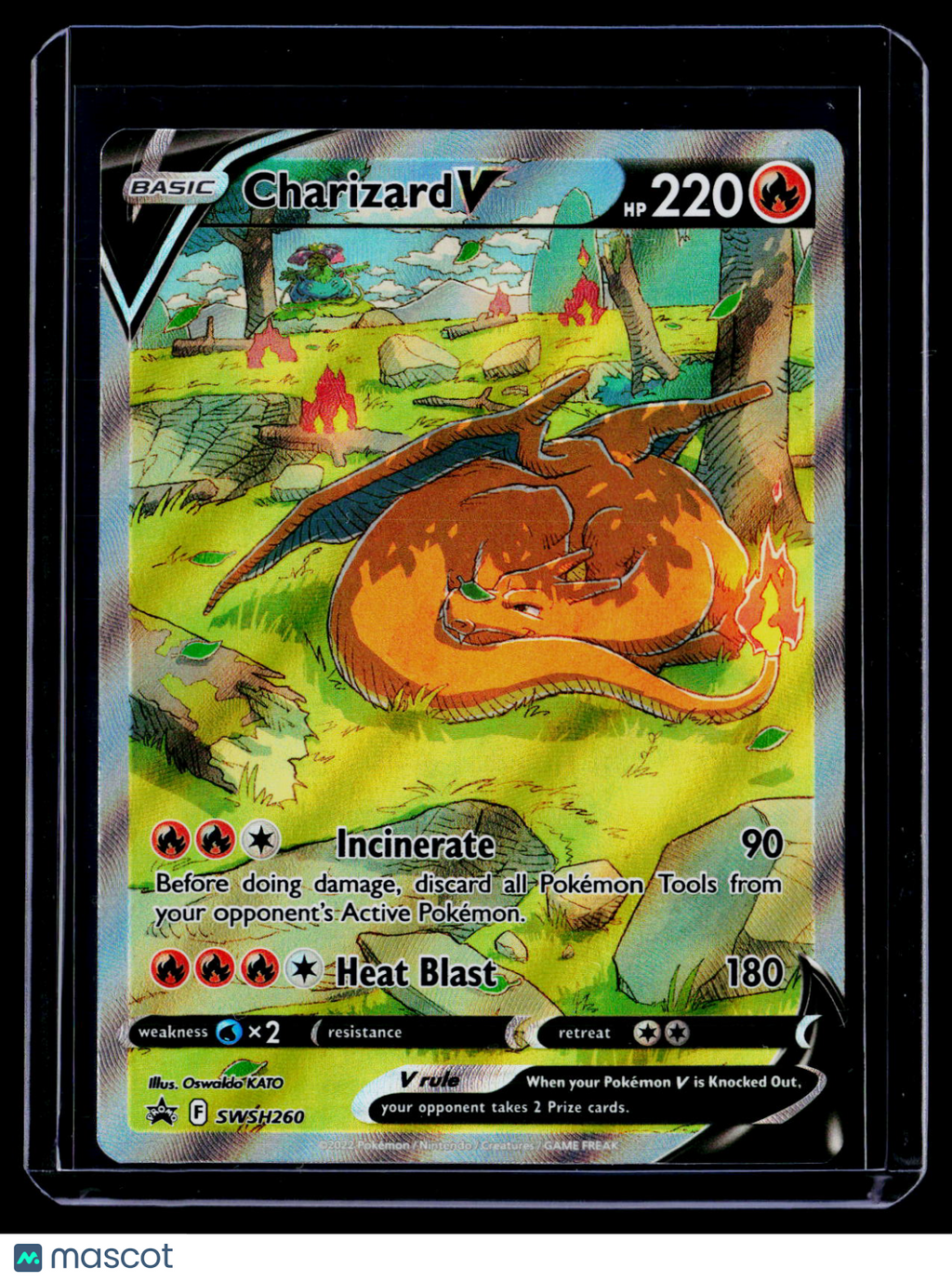 Pokemon Charizard V SWSH260 Promo