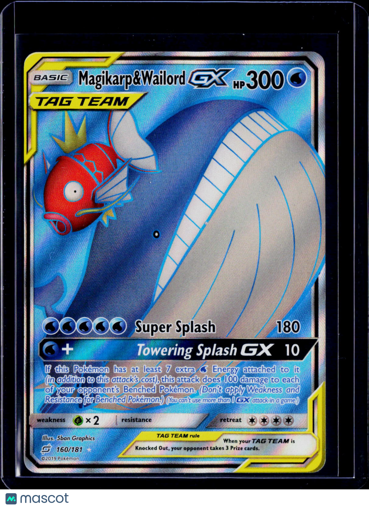 Magikarp & Wailord GX 160/181