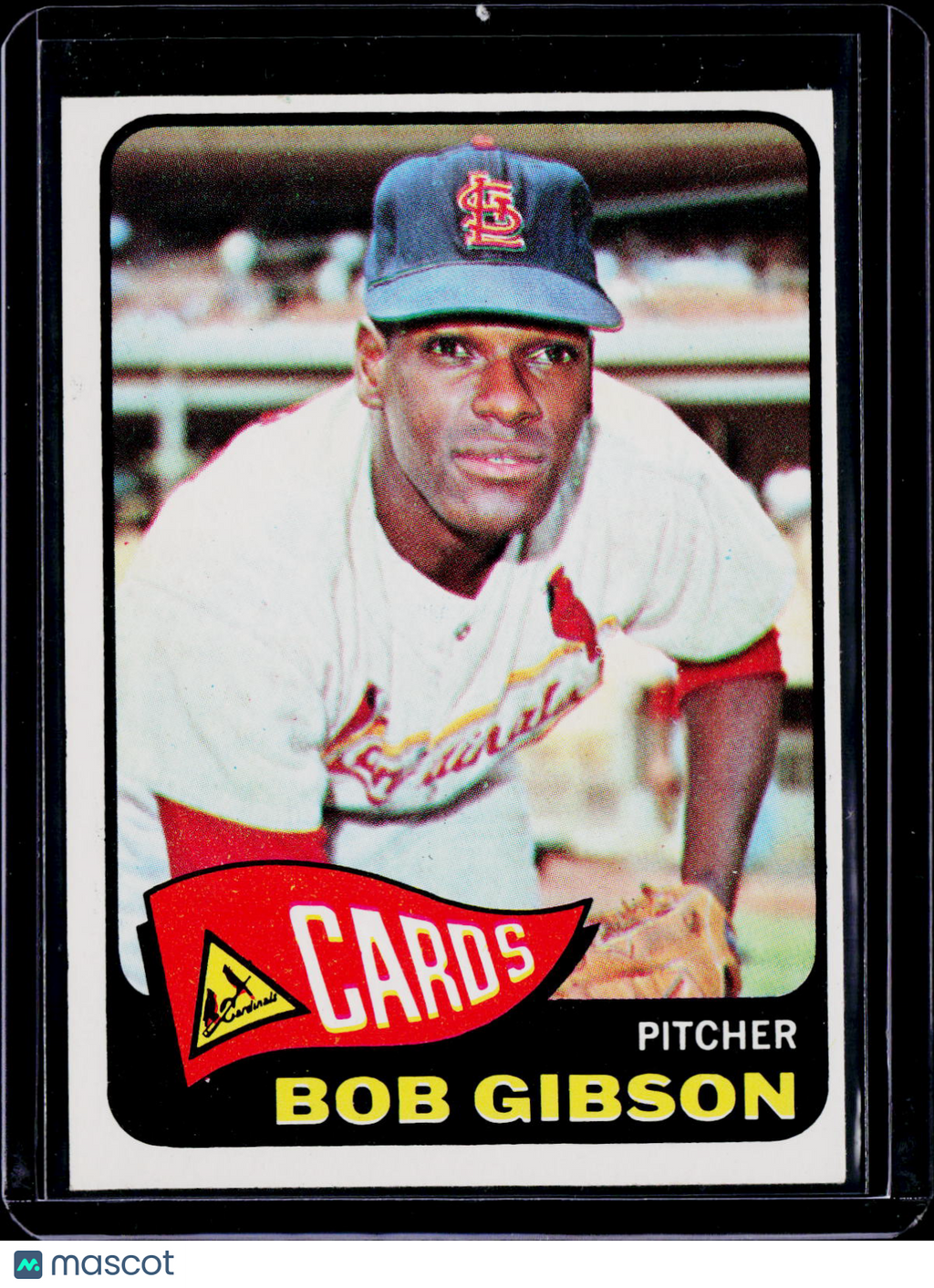 1965 Topps Bob Gibson SHARP