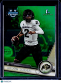 2023 Bowman U Chrome Shedeur Sanders 1st Green 83/99