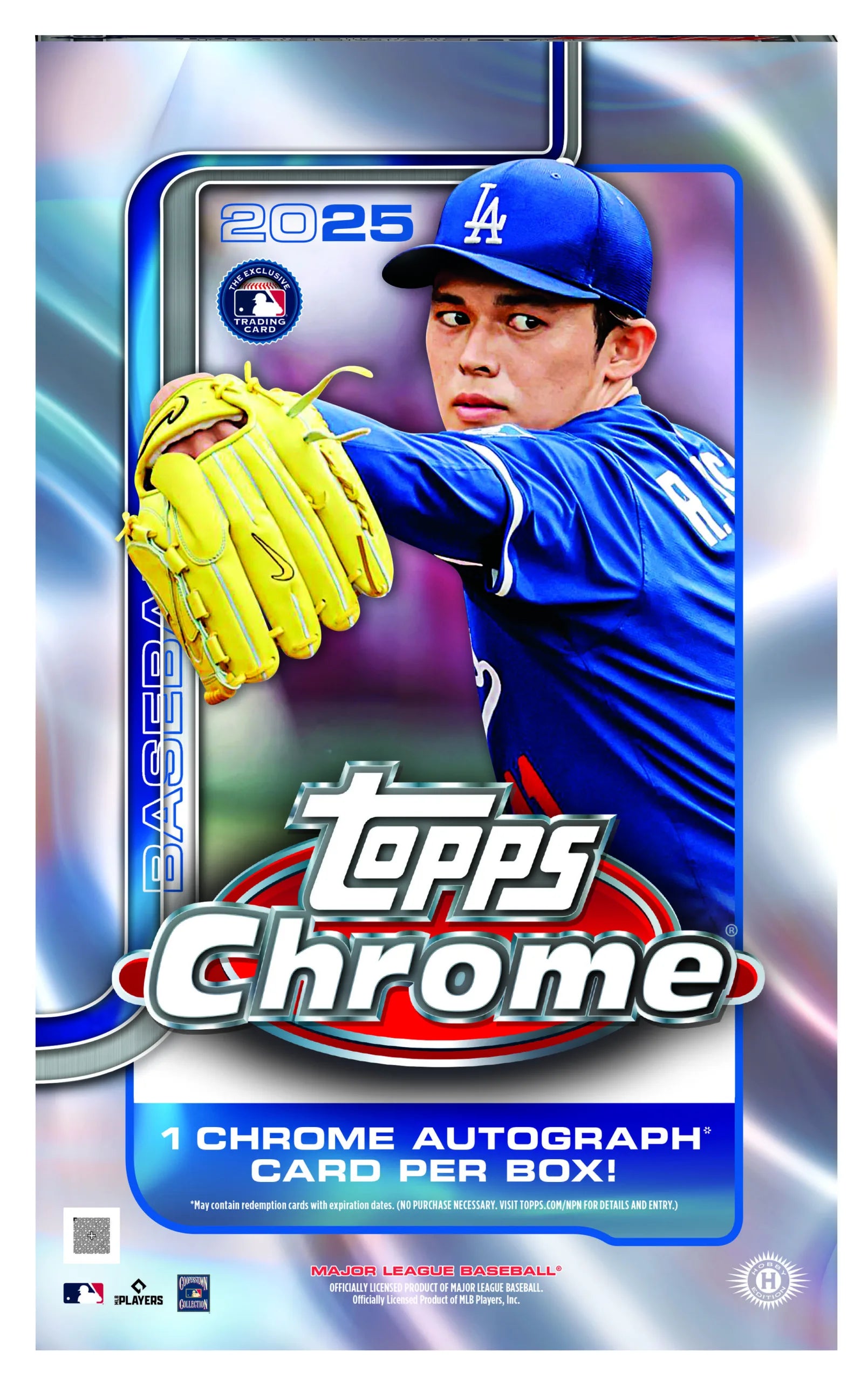 2025 Topps Chrome MLB Hobby Box