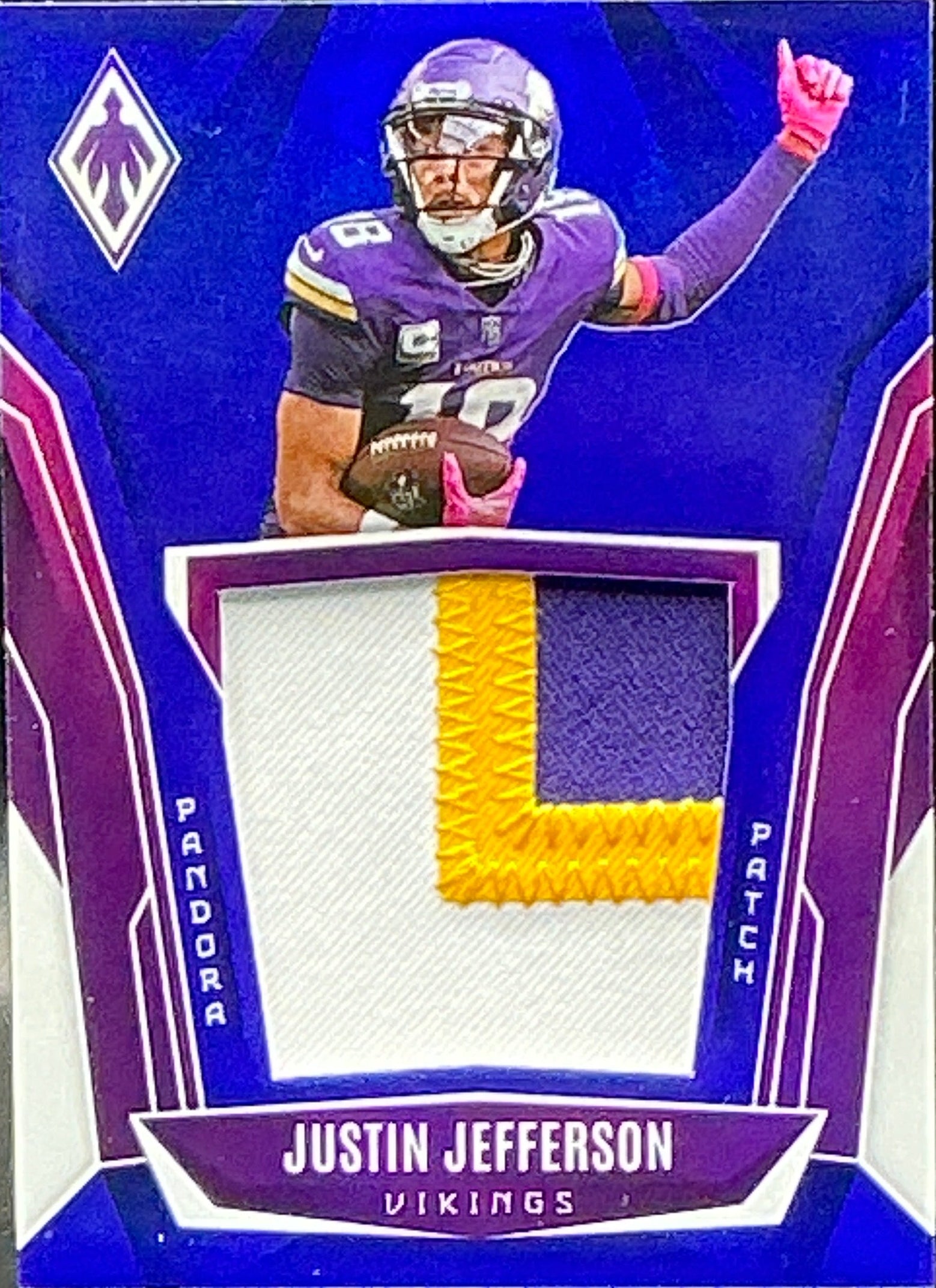 2025 Panini Phoenix Justin Jefferson Pandora Patch 009/199
