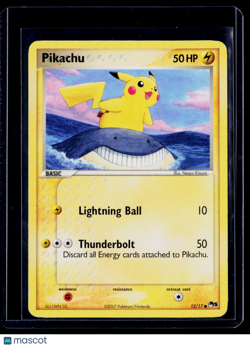 Pokemon Pikachu 12 17