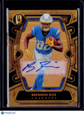 2024 Gold Standard Brendan Rice Auto 1/1 RC