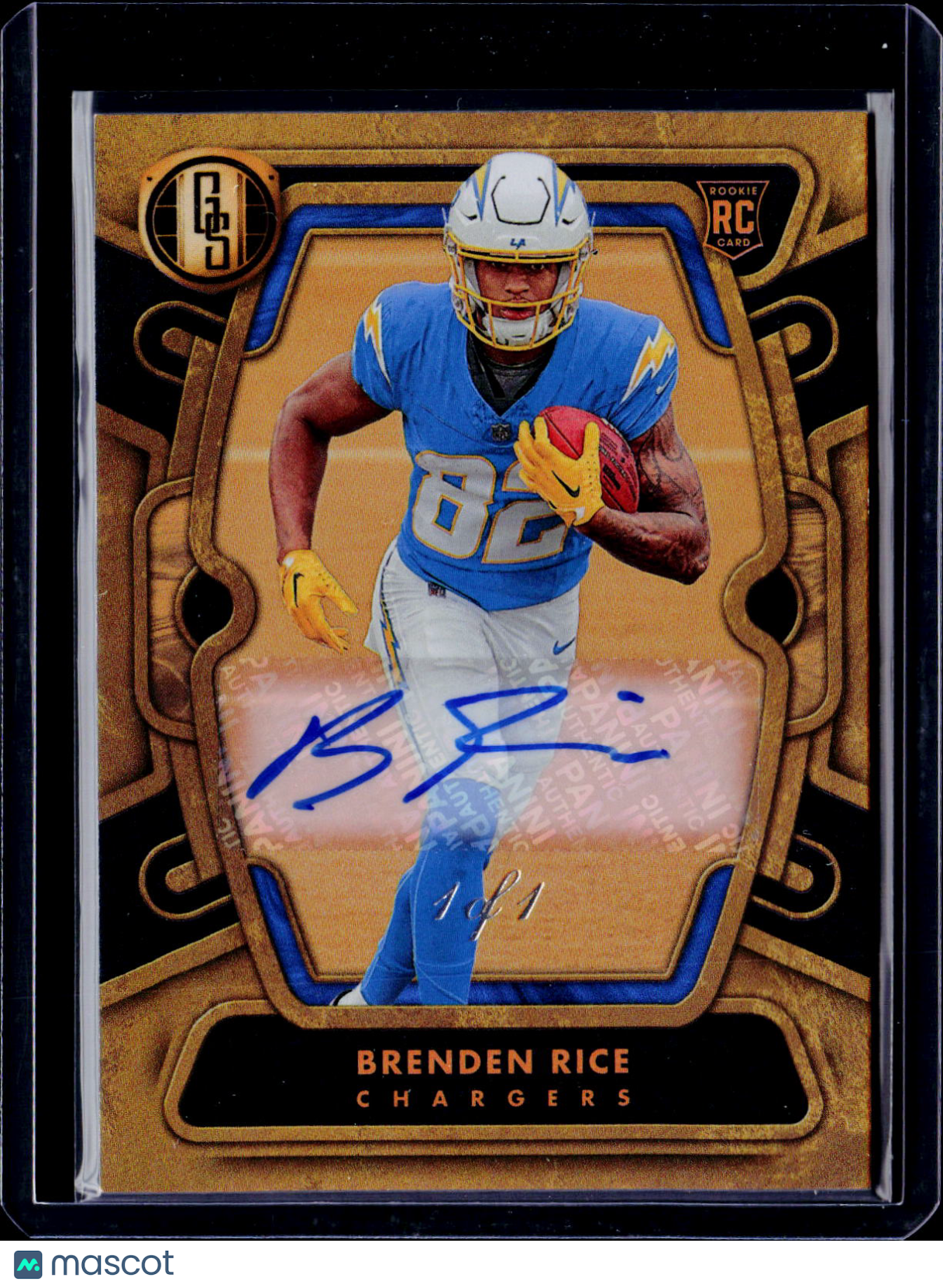 2024 Gold Standard Brendan Rice Auto 1/1 RC