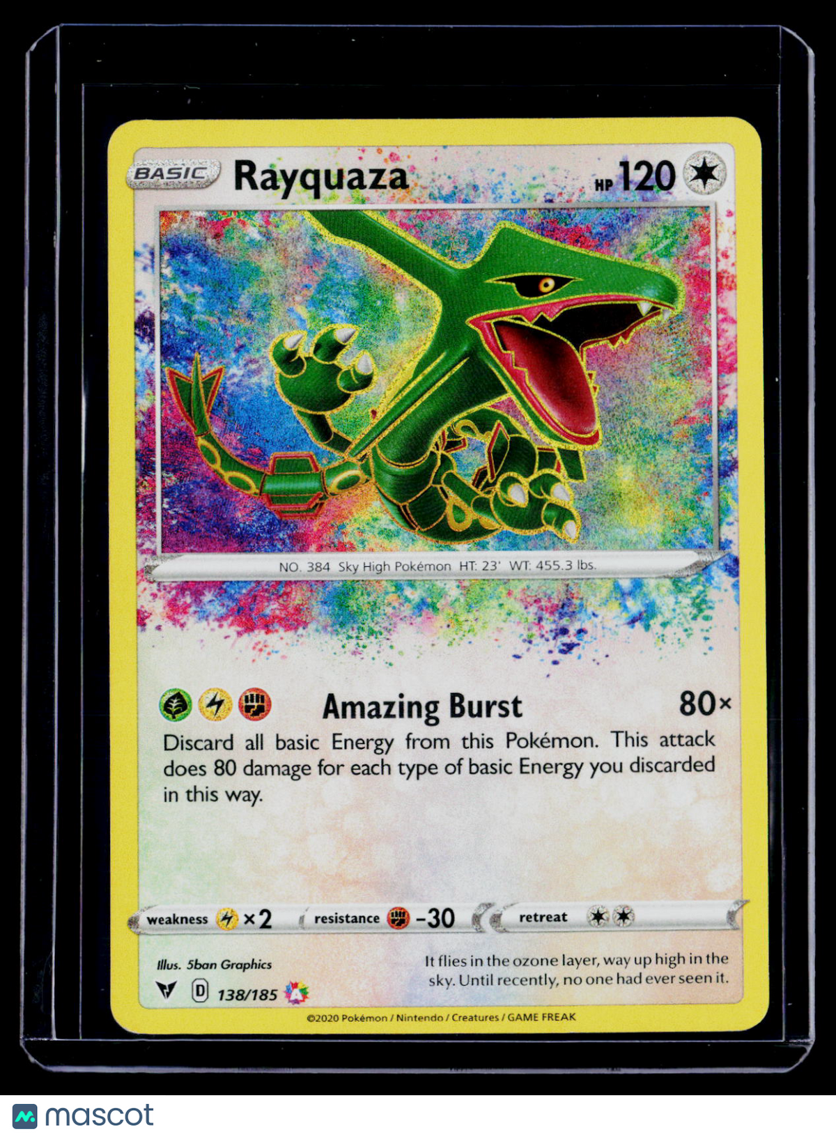 Pokemon Rayquaza 138/185