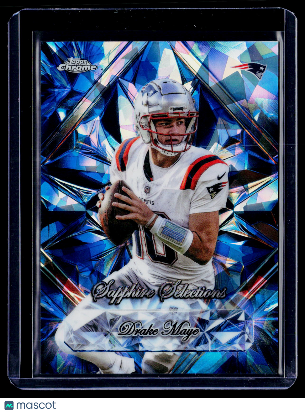 2025 Topps Chrome Sapphire Drake Maye Sapphire Selections