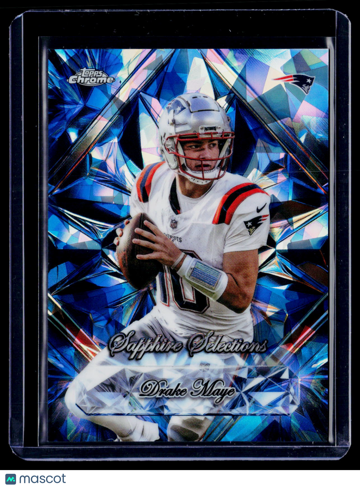 2025 Topps Chrome Sapphire Drake Maye Sapphire Selections