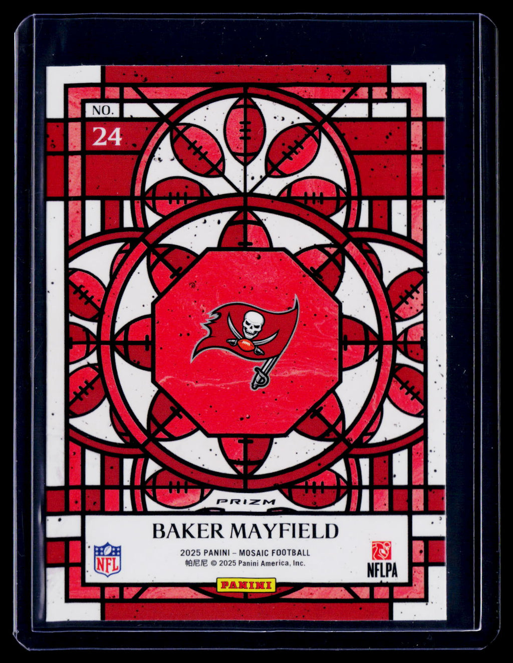 2025 Mosaic Baker Mayfield Stained Glass