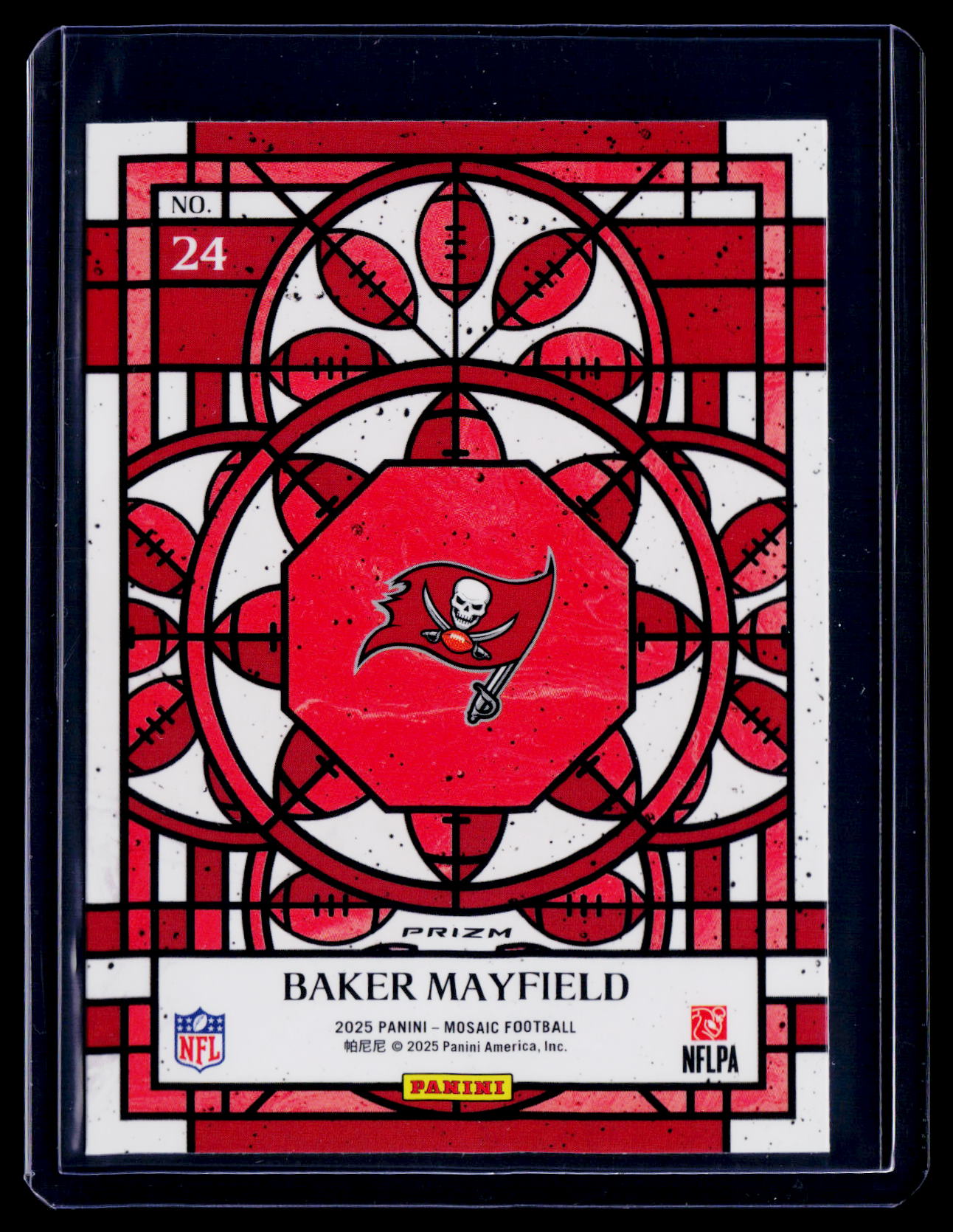 2025 Mosaic Baker Mayfield Stained Glass