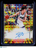 2025 Topps Chrome Update Maxime Raynaud Rookie Havoc Marks Gold Geometric Auto 12/50 RC