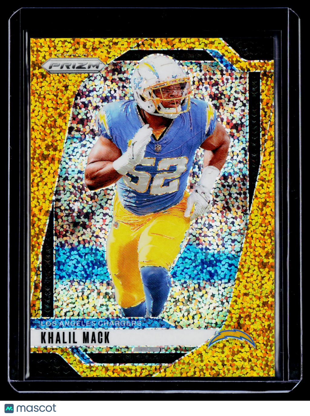 2024 Prizm Khalil Mack Gold Sparkle Prizm 23/24