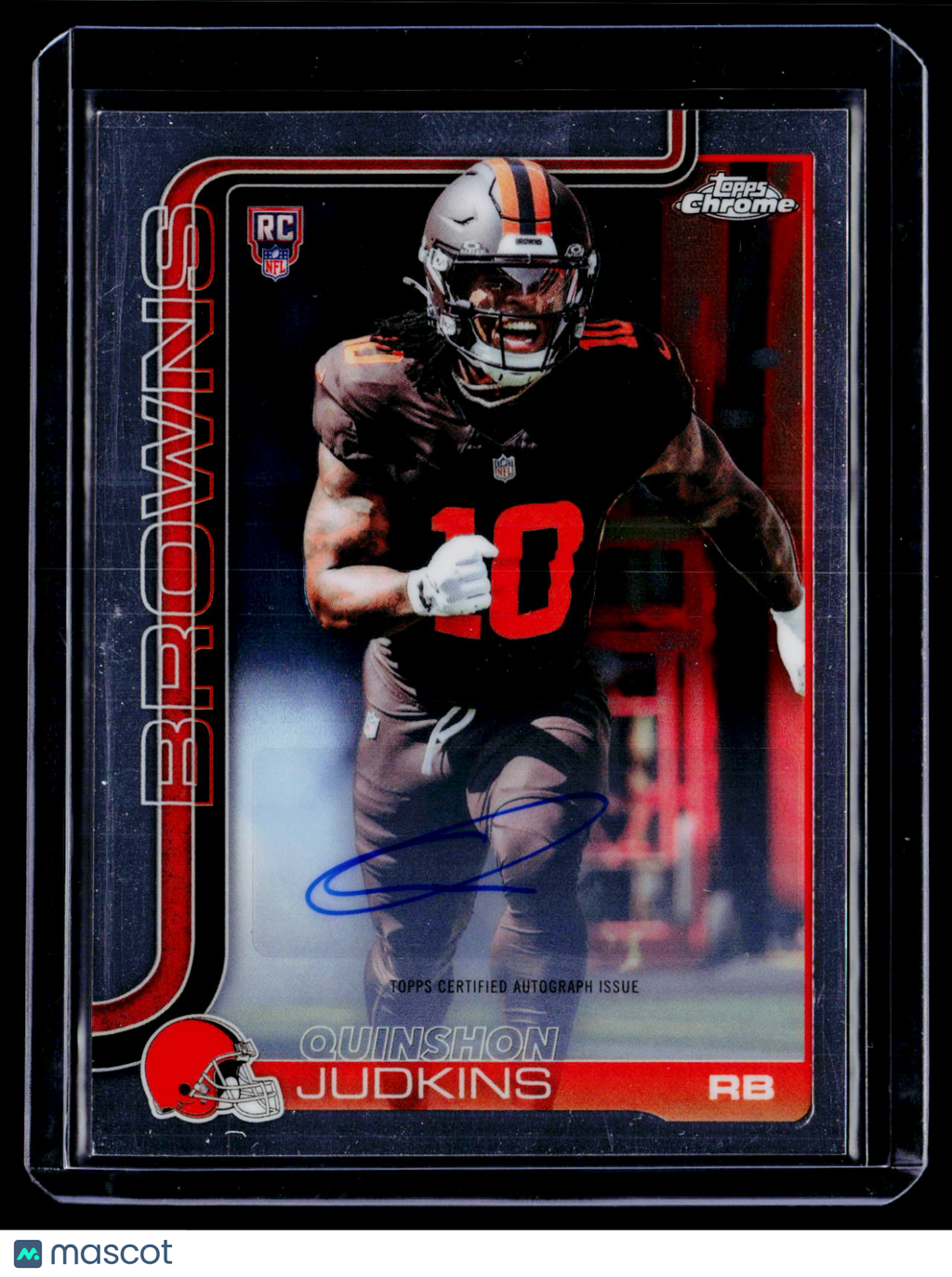 2025 Topps Chrome Quinshon Judkins Rookie Auto RC